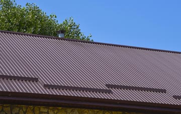 typical Codford St Mary corrugated roof uses